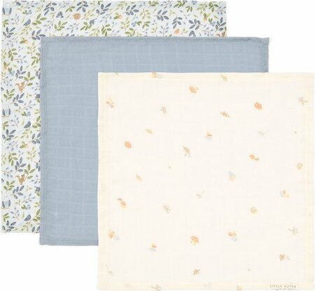 Little Dutch Monddoekjes Hydrofiel Forest - 3 Stuks - 25 x 25 cm