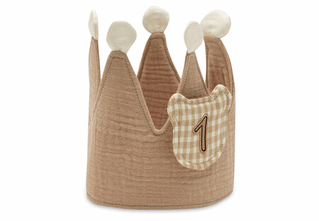 Jollein Verjaardagskroon Cijfers - Teddy Bear