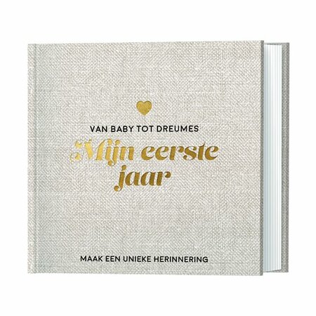 Mijn Eerste Jaar Babyboek - Maak Een Unieke Herinnering