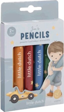 Little Dutch 6 Kleurpotloden Jim