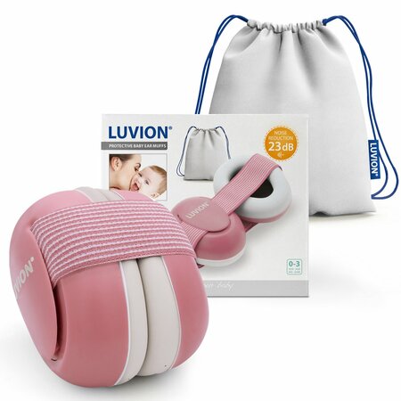 Luvion Baby Gehoorbeschermer  - Dusty Pink