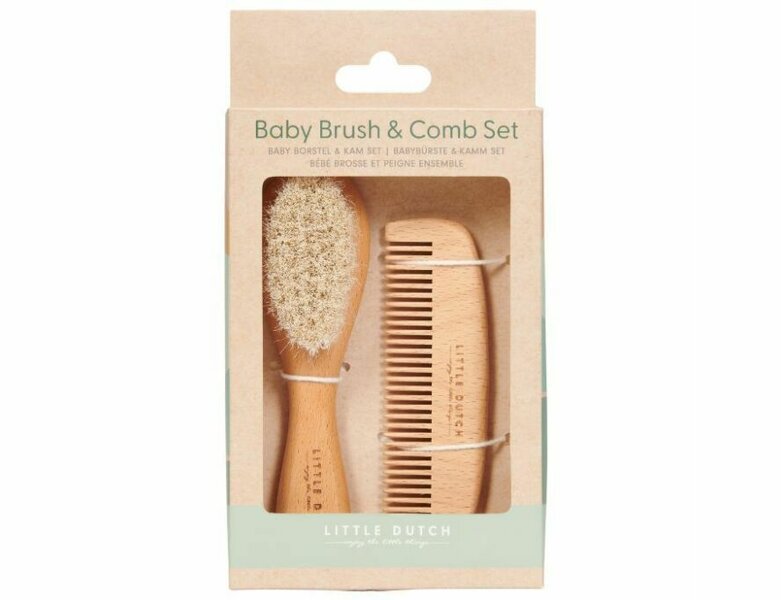 Little Dutch Kam &amp; borstel Hout