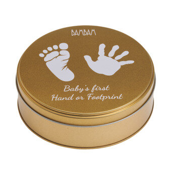 BamBam Hand/Foot Print - Goud
