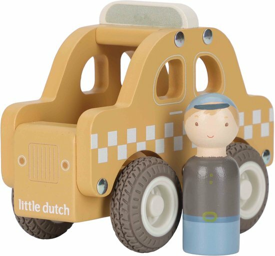 Little Dutch Houten Taxi