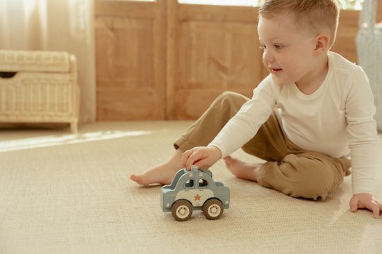 Little Dutch houten Politiewagen FSC