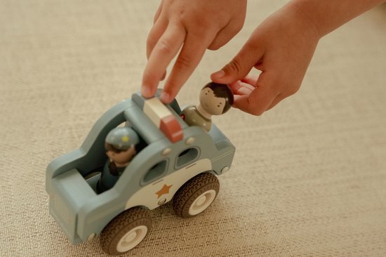 Little Dutch houten Politiewagen FSC