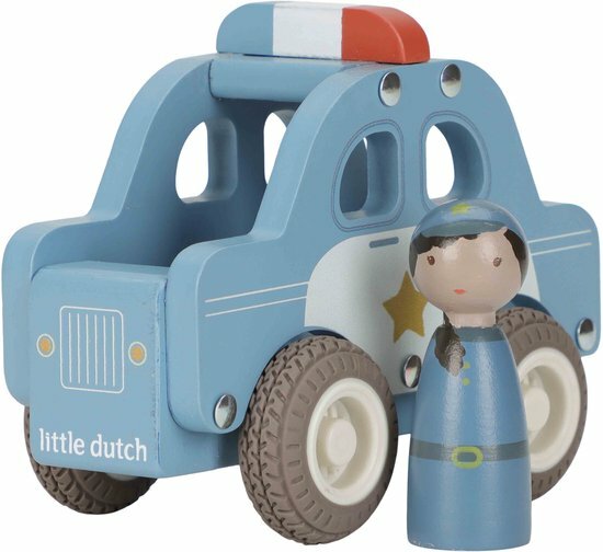 Little Dutch houten Politiewagen FSC