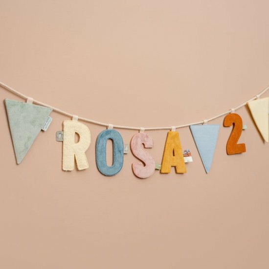 Little Dutch Slinger Element - Letter A - Geel