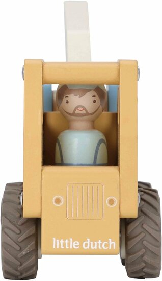 Little Dutch Houten Kraanwagen