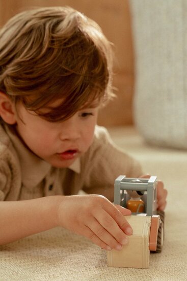 Little Dutch Houten Bulldozer