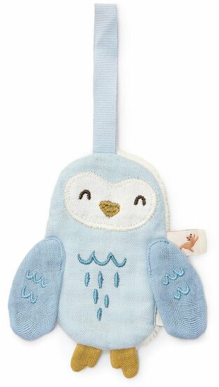 Speendoekje Uil  - Blauw - Forest Friends