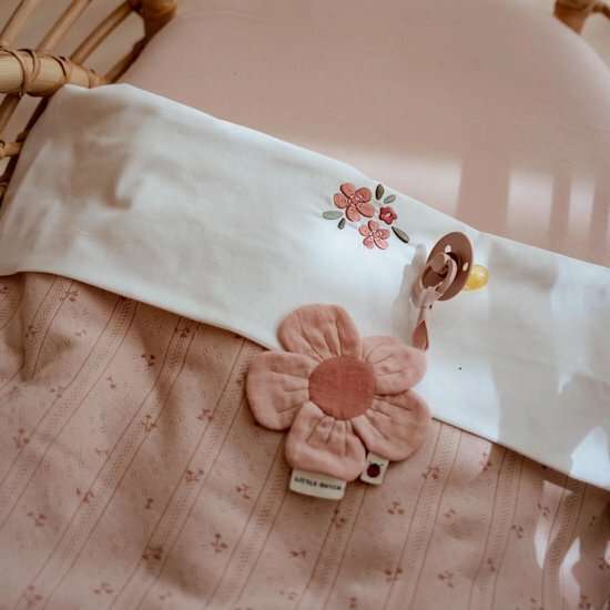 Speendoekje Bloem - Roze - Fairy Garden