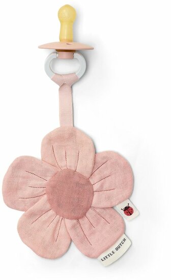 Speendoekje Bloem - Roze - Fairy Garden