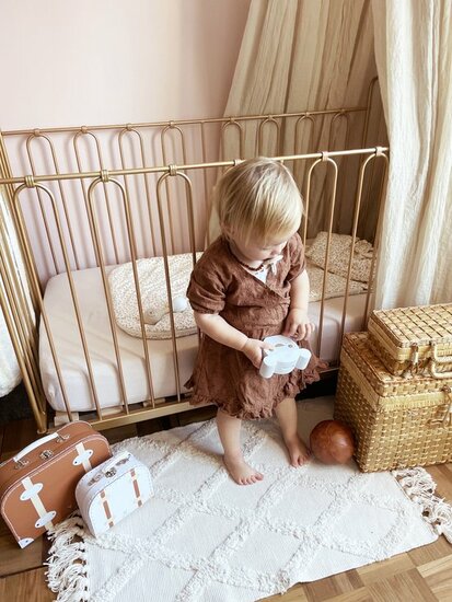 BamBam - Cork Bear Moneybank - wit - spaarpot