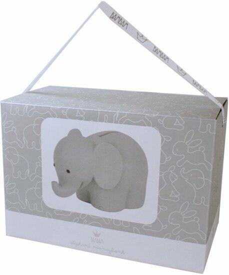 BamBam Spaarpot Olifant - Grijs