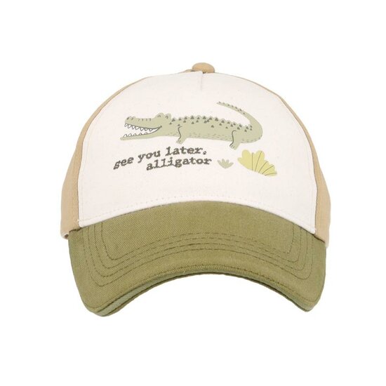 Maximo Cap Crocodile Klittenbandsluiting