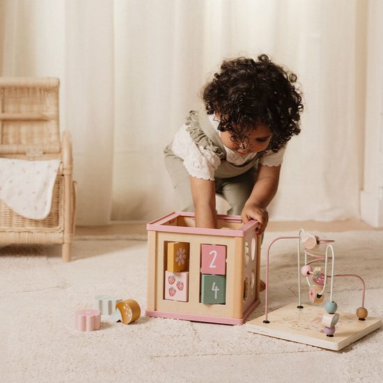 Little Dutch Houten Activiteitenkubus - Fairy Garden FSC
