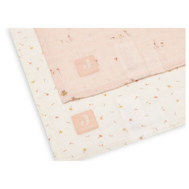 Jollein Hydrofiele Doek Large 115x115cm Pretty Picnic -  2 Pack