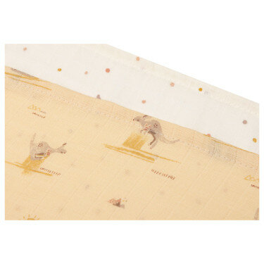 Jollein Hydrofiele Doek Small 70x70cm Kangaroots - 3 Pack