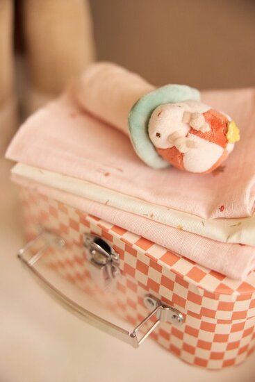 Jollein Speelkoffertje  - Pretty Picnic - 2 Stuks