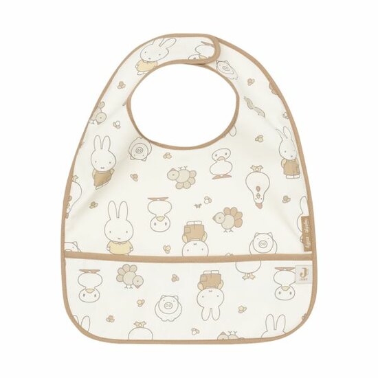Jollein Slab Waterproof - Miffy Family Farm - 2 Stuks