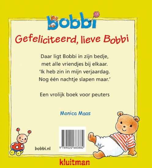 Gefeliciteerd, lieve Bobbi!