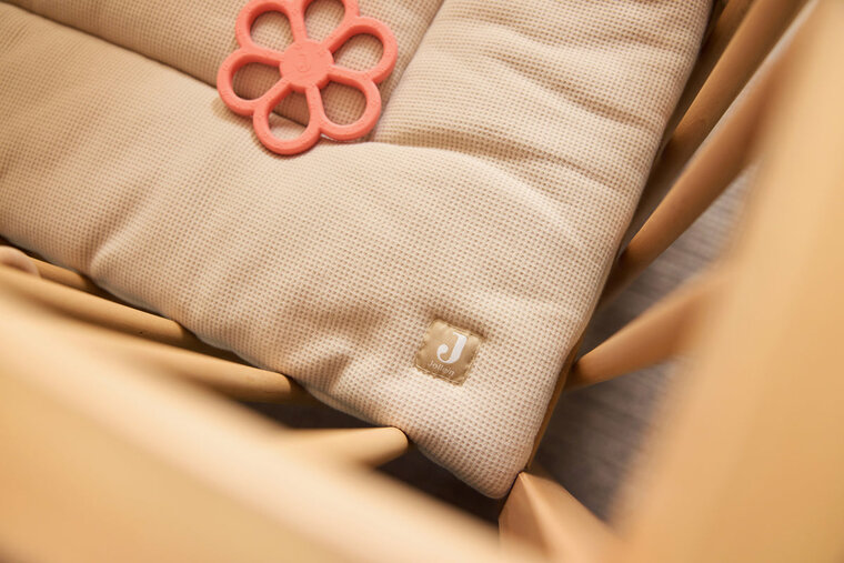 Jollein Bijtring Flower - Coral Rose