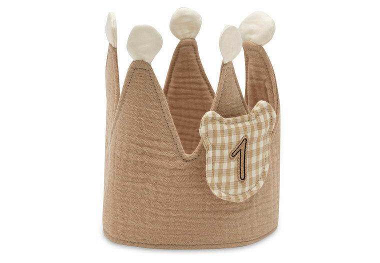 Jollein Verjaardagskroon Cijfers - Teddy Bear