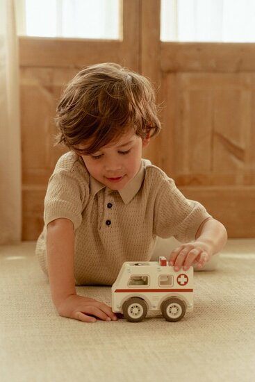 Little Dutch Houten Ambulance