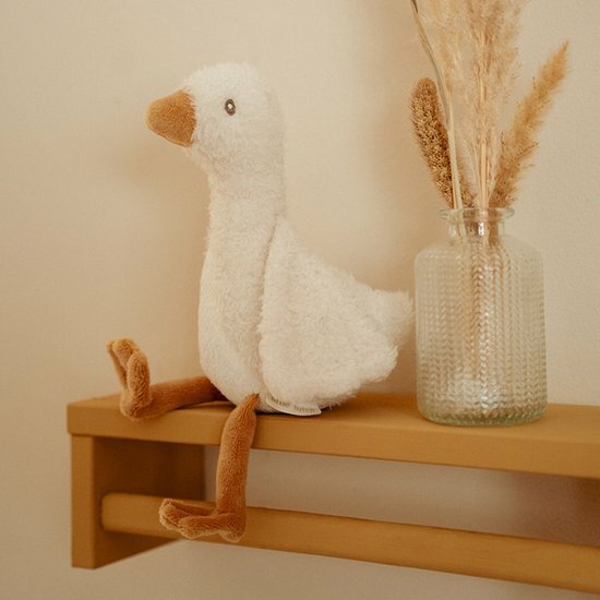 Little Dutch Newborn Naturals Knuffel Little Goose 17 cm