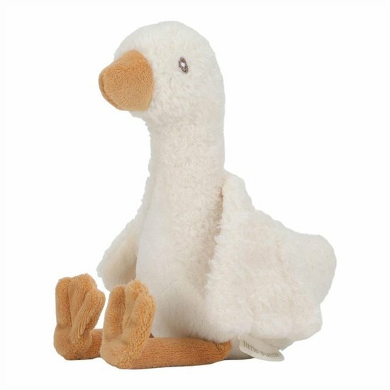 Little Dutch Newborn Naturals Knuffel Little Goose 17 cm