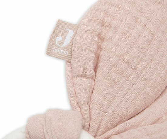 Jollein Bijtring Siliconen Bunny Ears - Wild Rose