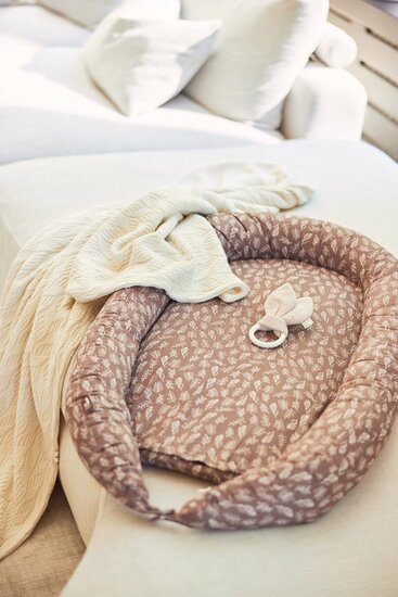 Jollein Bijtring Siliconen Bunny Ears - Nougat