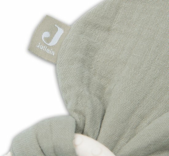 Jollein Bijtring Siliconen Bunny Ears - Olive Green