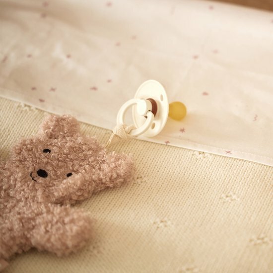 Jollein - Baby Speendoekje Teddy Bear - Wild Rose