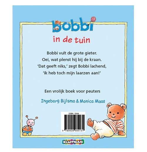 Bobbi in de tuin