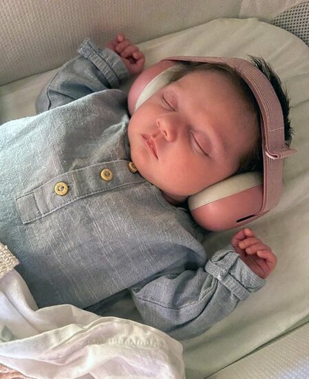 Luvion Baby Gehoorbeschermer  - Dusty Pink