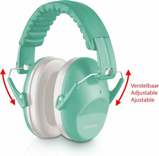 Luvio Gehoorbeschermers Peuter &amp; Kind - Misty Mint