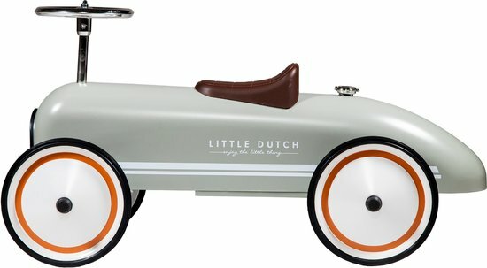Little Dutch Retro Roller Loopauto - Olive Green